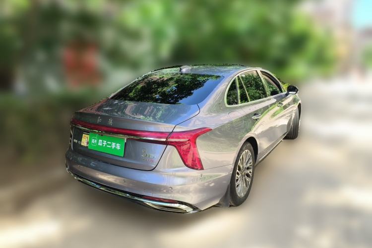 Used Hongqi H5 2023 2.0T Automatic Smart Connect Flagship Edition Rear Right 45 Deg