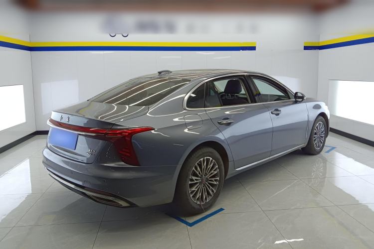 Used Hongqi H5 2023 2.0T Automatic Smart Connect Flagship Edition Rear Right 45 Deg