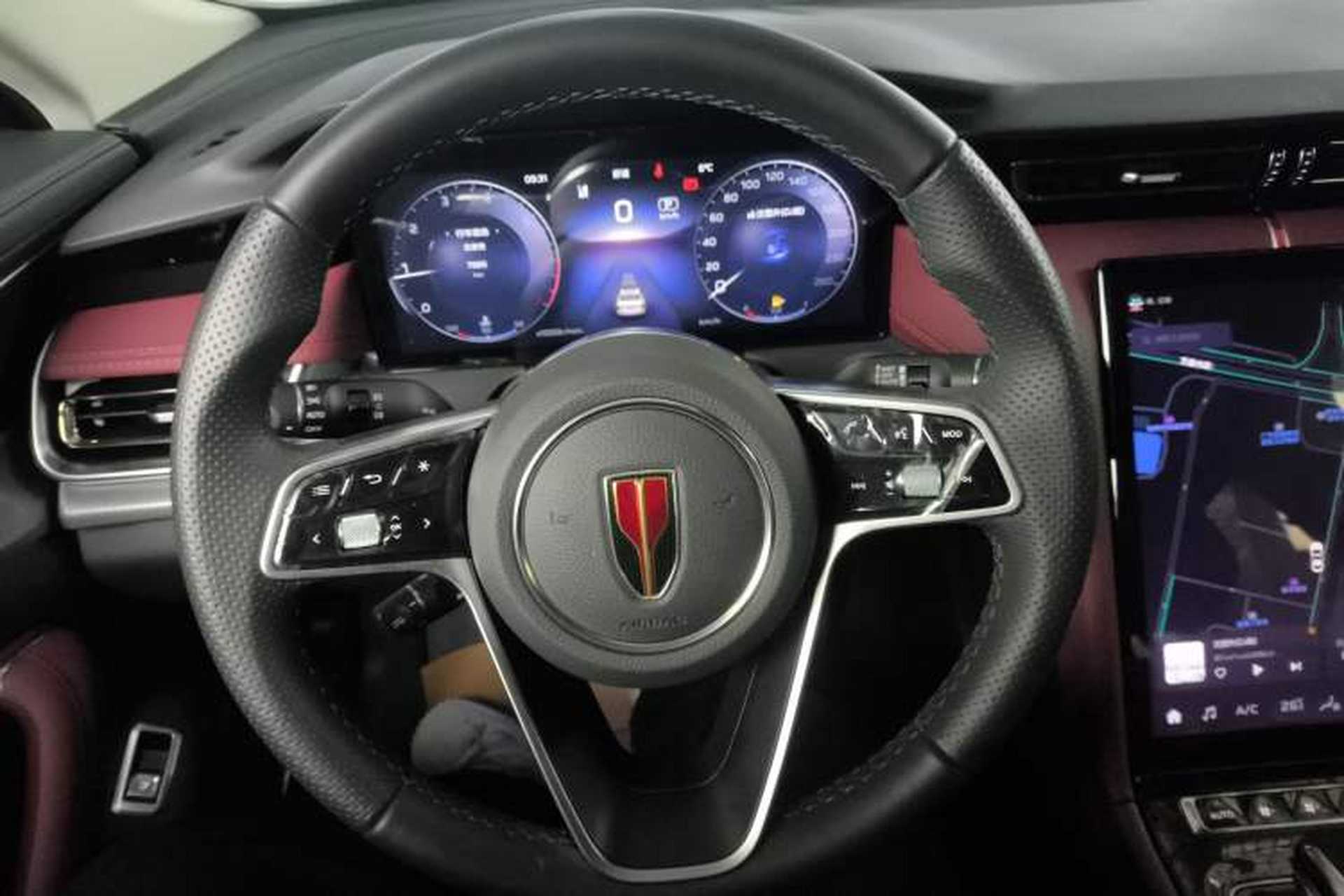 Used Hongqi H5 2023 2.0T Automatic Smart Connect Flagship Edition Steering Wheel
