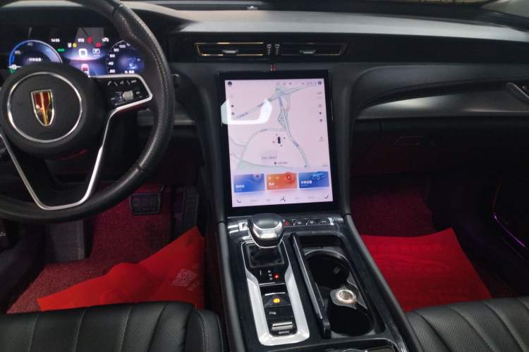 Used Hongqi H5 2023 1.5T HEV Smart Connect Flagship Edition Audio And AC Panel