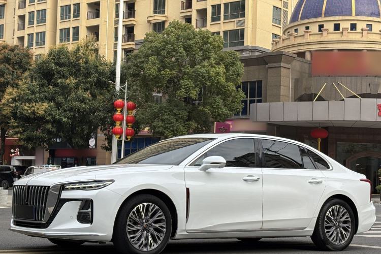 Used Hongqi H5 2023 2.0T Automatic Smart Connect Flagship Edition Guazi used car, China used car export, Used car for sale, Used Hongqi cars, Cheapest cars for sale
