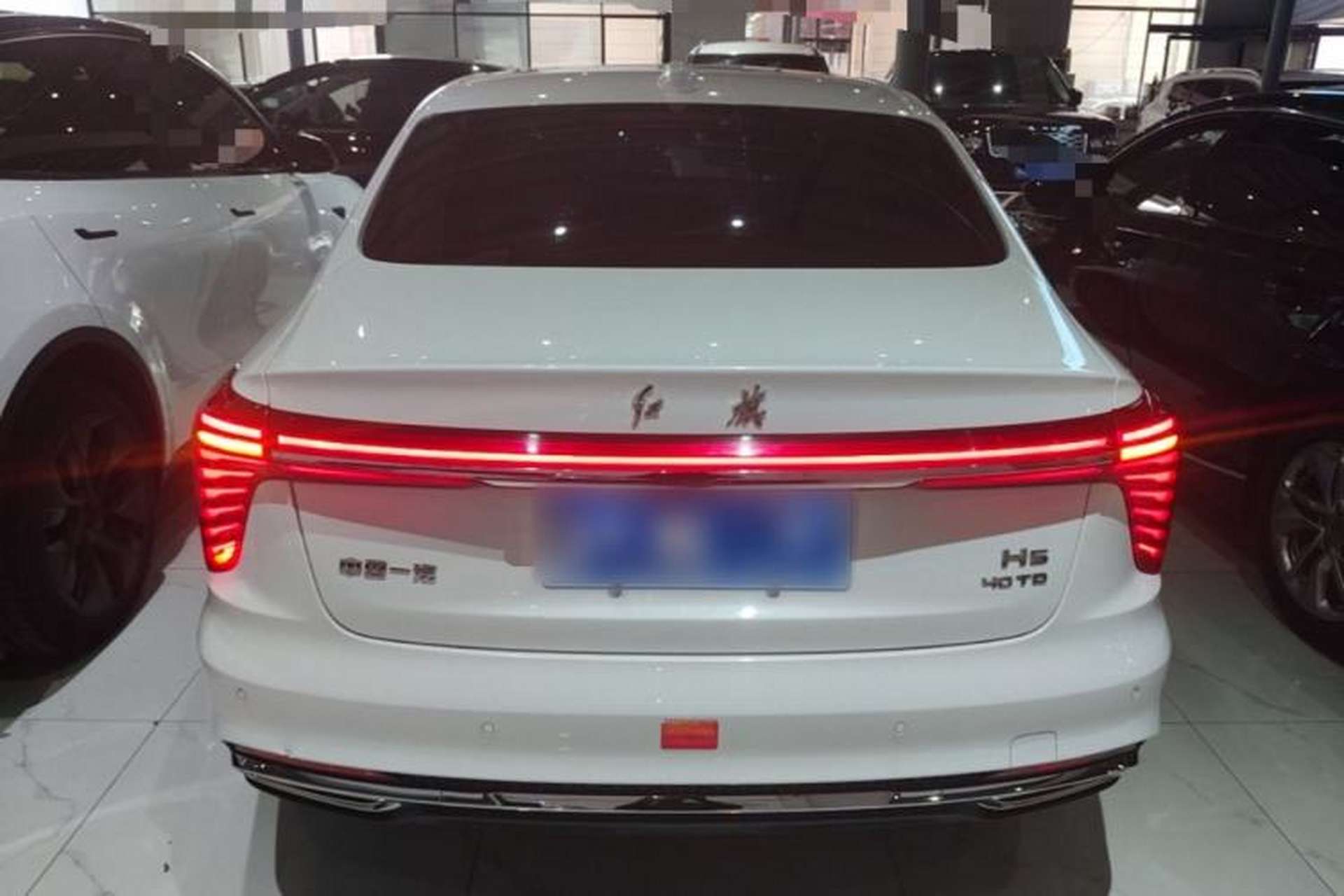 Used Hongqi H5 2023 2.0T Automatic Smart Connect Flagship Edition Rear