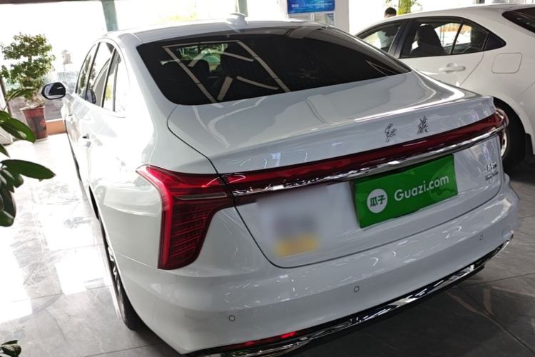 Used Hongqi H5 2023 1.5T DCT Smart Connect Flagship Edition Rear Left 45 Deg