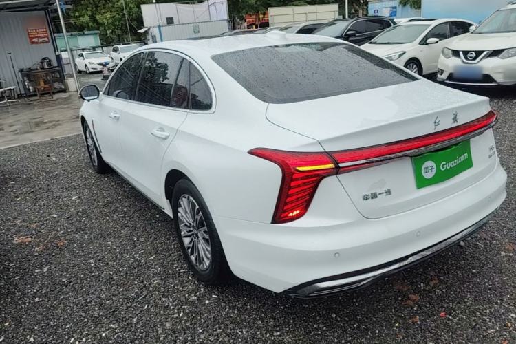 Used Hongqi H5 2023 1.5T DCT Smart Connect Flagship Edition Rear Left 45 Deg