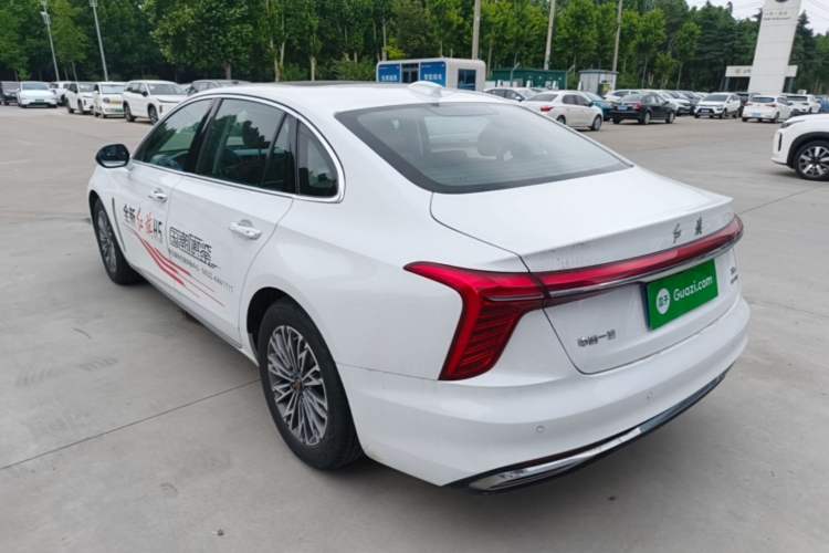 Used Hongqi H5 2023 1.5T DCT Smart Connect Flagship Edition Rear Left 45 Deg