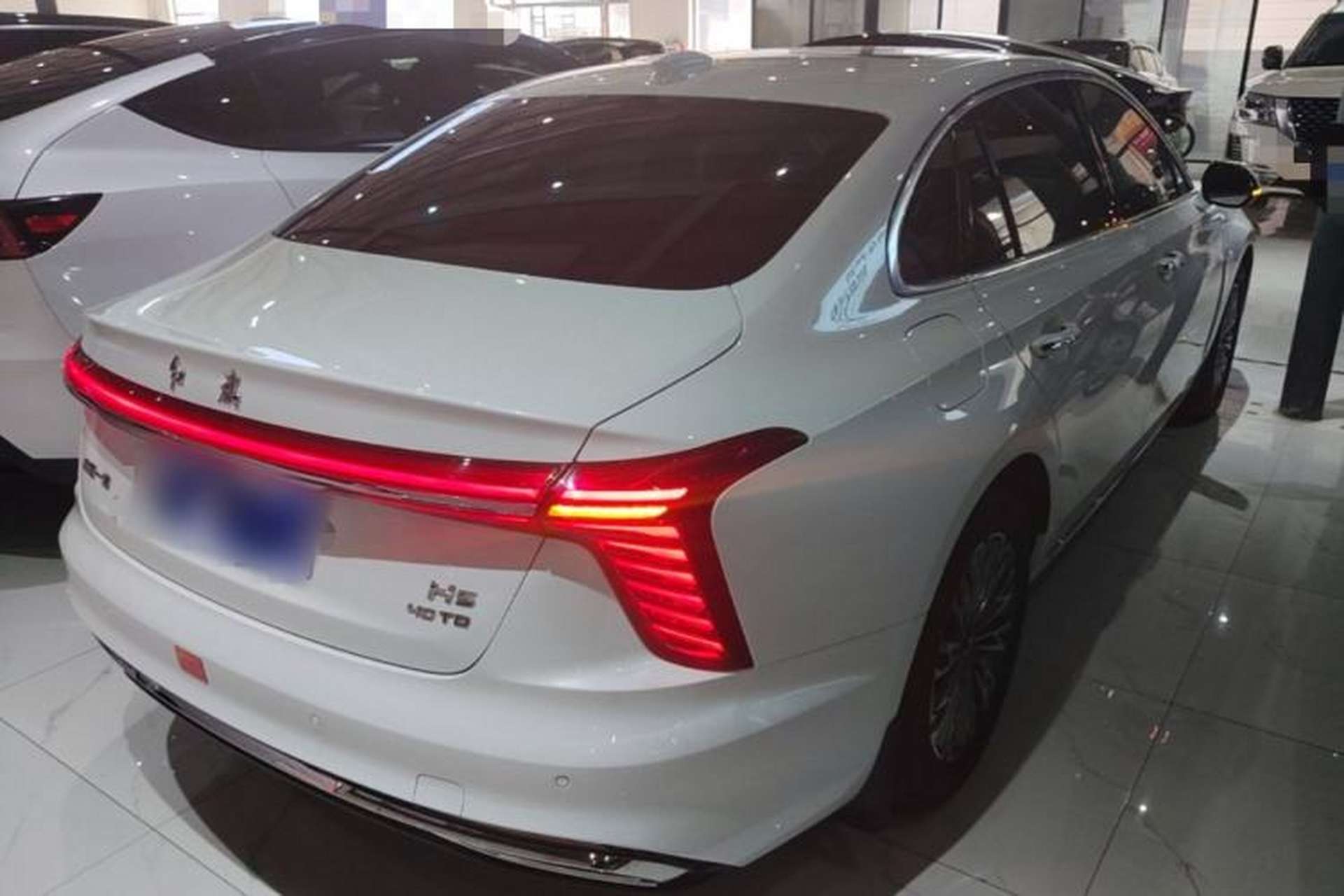 Used Hongqi H5 2023 2.0T Automatic Smart Connect Flagship Edition Rear Right 45 Deg