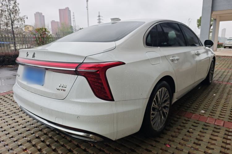 Used Hongqi H5 2023 2.0T Automatic Smart Connect Flagship Edition Rear Right 45 Deg
