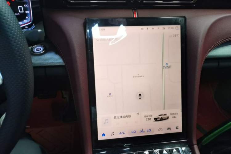 Used Hongqi H5 2024 1.5T DCT Smart Connect Flagship Edition Audio And AC Panel