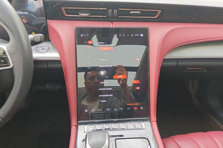 Used Hongqi H5 2024 2.0T Automatic Smart Connect Flagship Edition Audio And AC Panel
