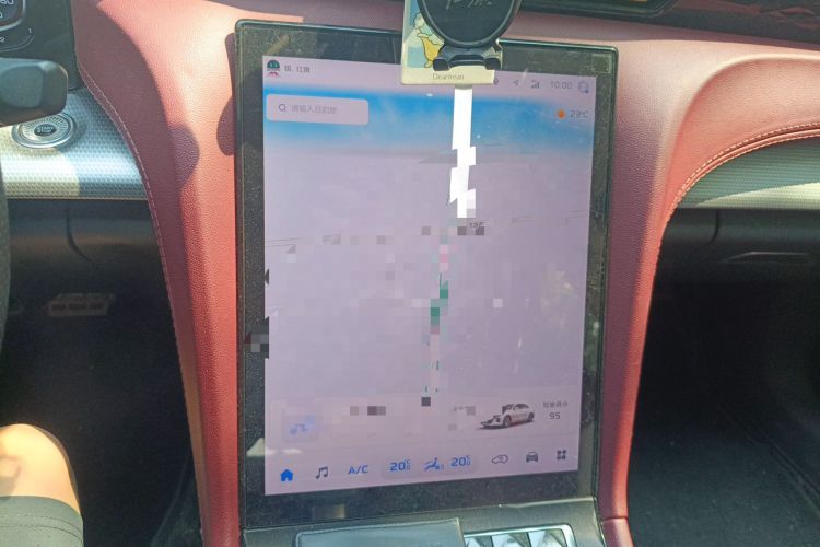 Used Hongqi H5 2024 1.5T DCT Smart Connect Flagship Edition Audio And AC Panel
