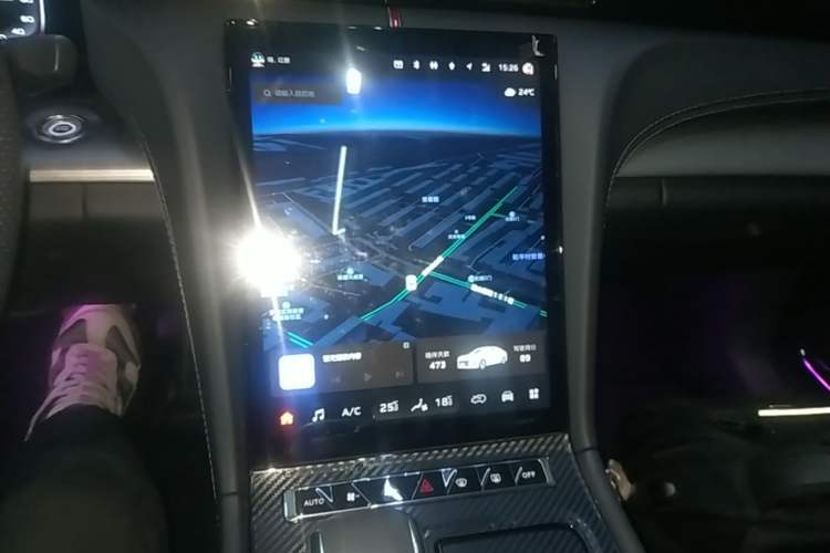 Used Hongqi H5 2024 1.5T DCT Smart Connect Flagship Edition Audio And AC Panel
