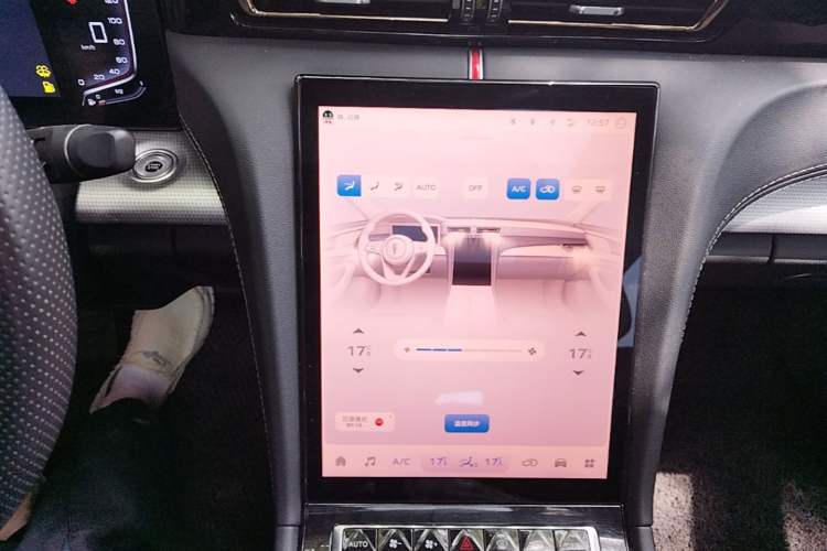 Used Hongqi H5 2024 1.5T DCT Smart Connect Flagship Edition Audio And AC Panel