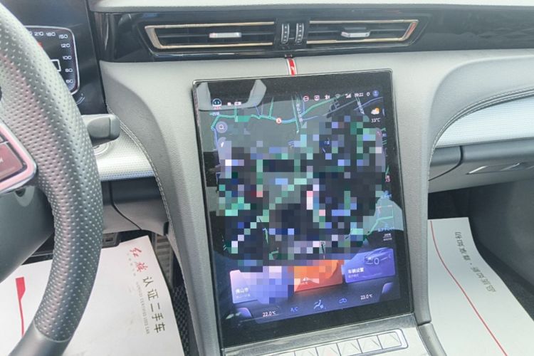 Used Hongqi H5 2024 1.5T DCT Smart Connect Flagship Edition Audio And AC Panel