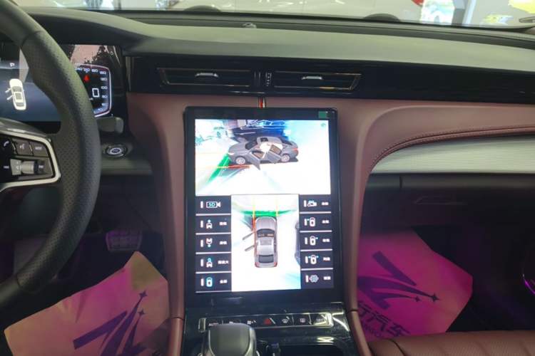 Used Hongqi H5 2024 1.5T DCT Smart Connect Flagship Edition Audio And AC Panel