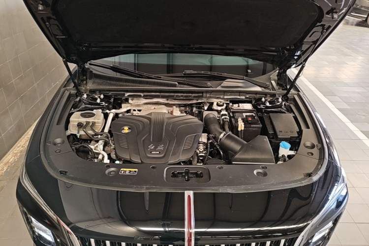 Used Hongqi H5 2024 2.0T Automatic Smart Connect Flagship Edition Engine Bay