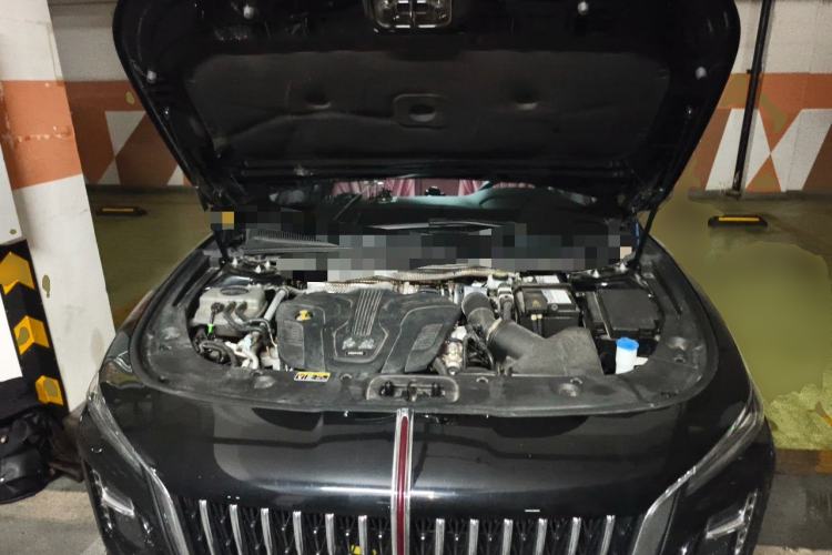Used Hongqi H5 2024 2.0T Automatic Smart Connect Flagship Edition Engine Bay