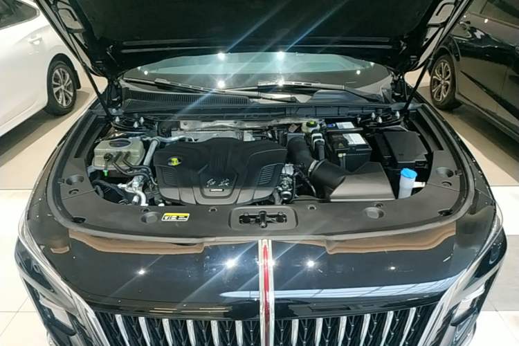 Used Hongqi H5 2024 2.0T Automatic Smart Connect Flagship Edition Engine Bay