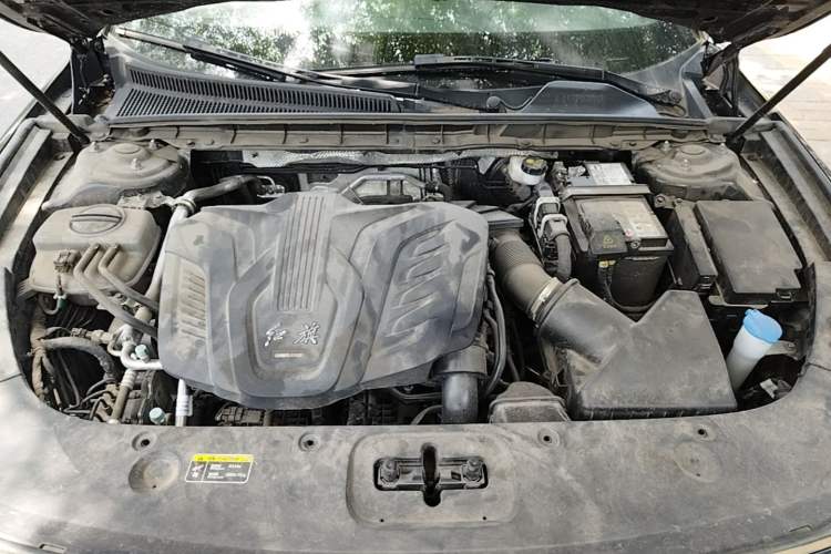 Used Hongqi H5 2024 1.5T DCT Smart Connect Flagship Edition Engine Bay