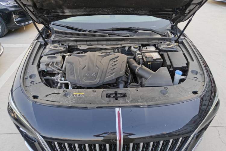 Used Hongqi H5 2024 1.5T DCT Smart Connect Flagship Edition Engine Bay