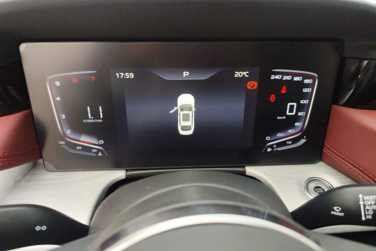 Used Hongqi H5 2024 1.5T DCT Smart Connect Flagship Edition Instrument Cluster