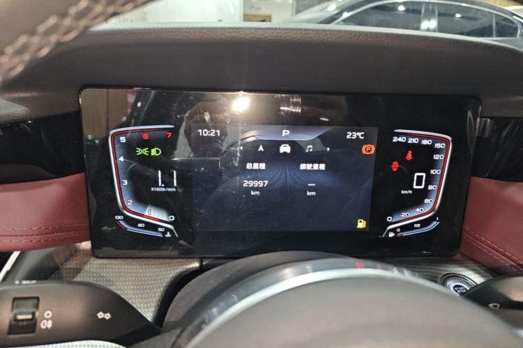Used Hongqi H5 2024 1.5T DCT Smart Connect Flagship Edition Instrument Cluster
