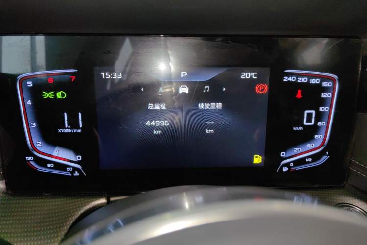 Used Hongqi H5 2024 1.5T DCT Smart Connect Flagship Edition Instrument Cluster