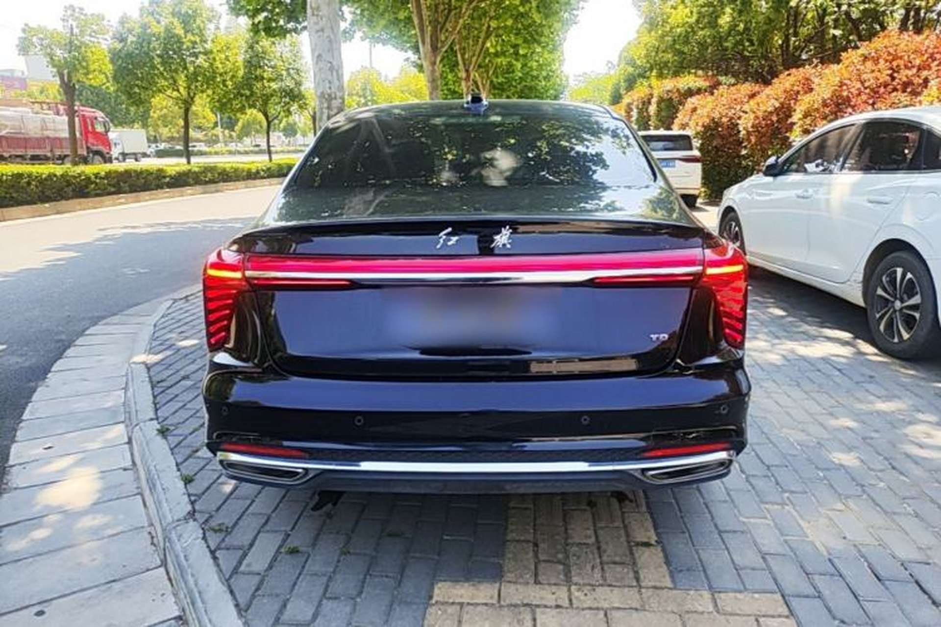 Used Hongqi H5 2024 2.0T Automatic Smart Connect Flagship Edition Rear