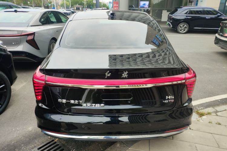 Used Hongqi H5 2024 2.0T Automatic Smart Connect Flagship Edition Rear