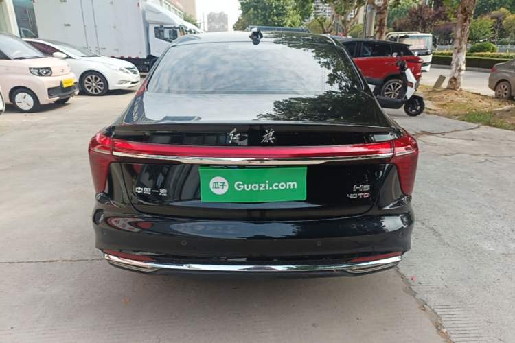Used Hongqi H5 2024 2.0T Automatic Smart Connect Flagship Edition Rear