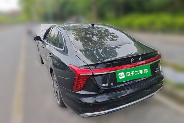 Used Hongqi H5 2024 2.0T Automatic Smart Connect Flagship Edition Rear Left 45 Deg