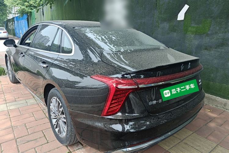 Used Hongqi H5 2024 1.5T DCT Smart Connect Flagship Edition Rear Left 45 Deg