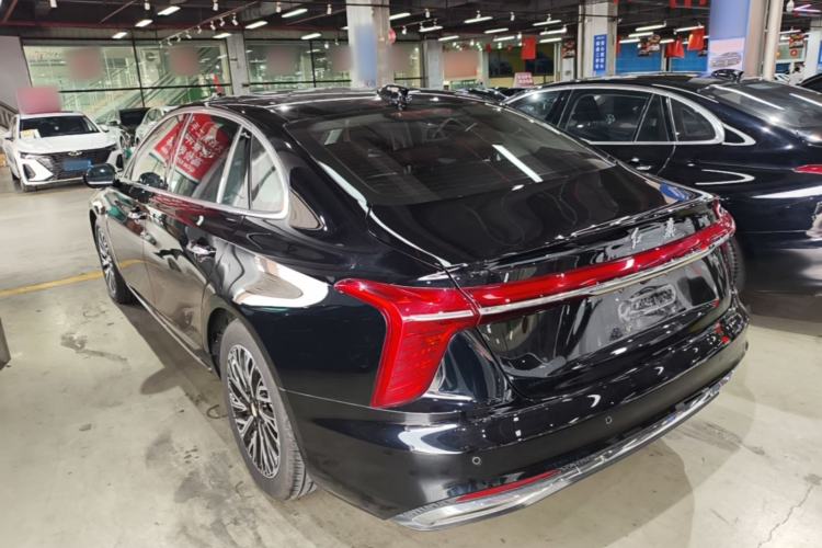 Used Hongqi H5 2024 2.0T Automatic Smart Connect Flagship Edition Rear Left 45 Deg