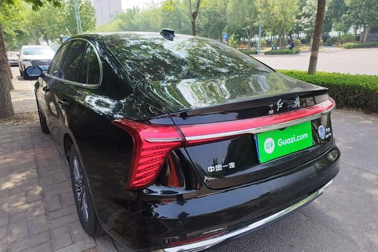 Used Hongqi H5 2024 1.5T DCT Smart Connect Flagship Edition Rear Left 45 Deg