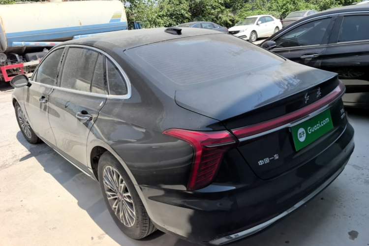 Used Hongqi H5 2024 1.5T DCT Smart Connect Flagship Edition Rear Left 45 Deg