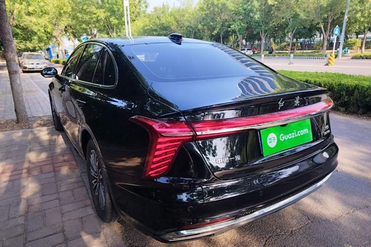 Used Hongqi H5 2024 1.5T DCT Smart Connect Flagship Edition Rear Left 45 Deg