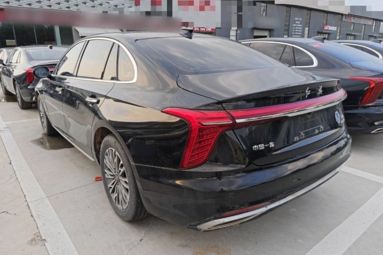 Used Hongqi H5 2024 1.5T DCT Smart Connect Flagship Edition Rear Left 45 Deg