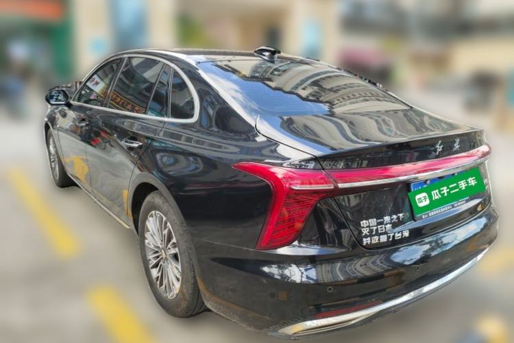 Used Hongqi H5 2024 2.0T Automatic Smart Connect Flagship Edition Rear Left 45 Deg