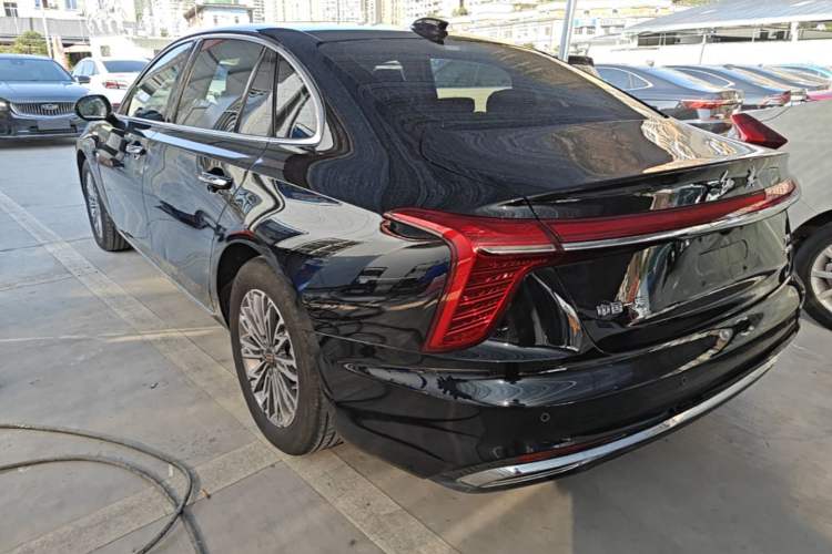 Used Hongqi H5 2024 1.5T DCT Smart Connect Flagship Edition Rear Left 45 Deg