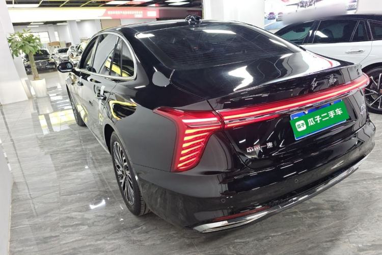 Used Hongqi H5 2024 2.0T Automatic Smart Connect Flagship Edition Rear Left 45 Deg
