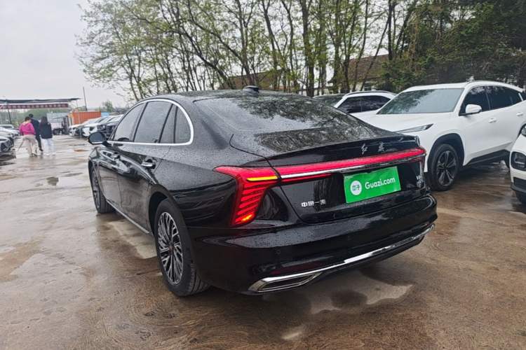 Used Hongqi H5 2024 1.5T HEV Smart Connect Flagship Edition Rear Left 45 Deg