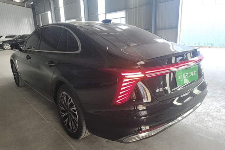 Used Hongqi H5 2024 2.0T Automatic Smart Connect Flagship Edition Rear Left 45 Deg