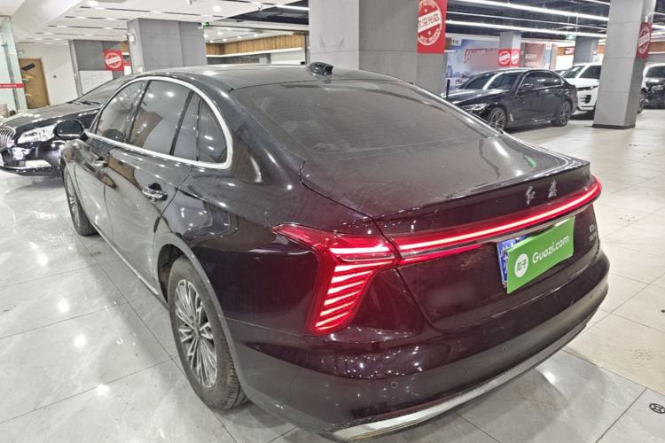 Used Hongqi H5 2024 1.5T DCT Smart Connect Flagship Edition Rear Left 45 Deg