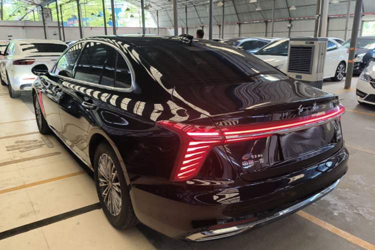 Used Hongqi H5 2024 1.5T DCT Smart Connect Flagship Edition Rear Left 45 Deg