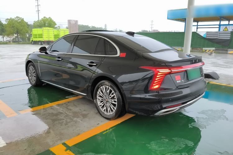 Used Hongqi H5 2024 1.5T DCT Smart Connect Flagship Edition Rear Left 45 Deg