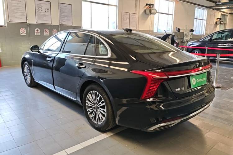 Used Hongqi H5 2024 1.5T DCT Smart Connect Flagship Edition Rear Left 45 Deg