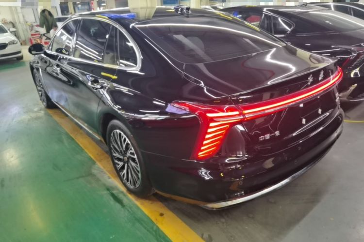 Used Hongqi H5 2024 2.0T Automatic Smart Connect Flagship Edition Rear Left 45 Deg