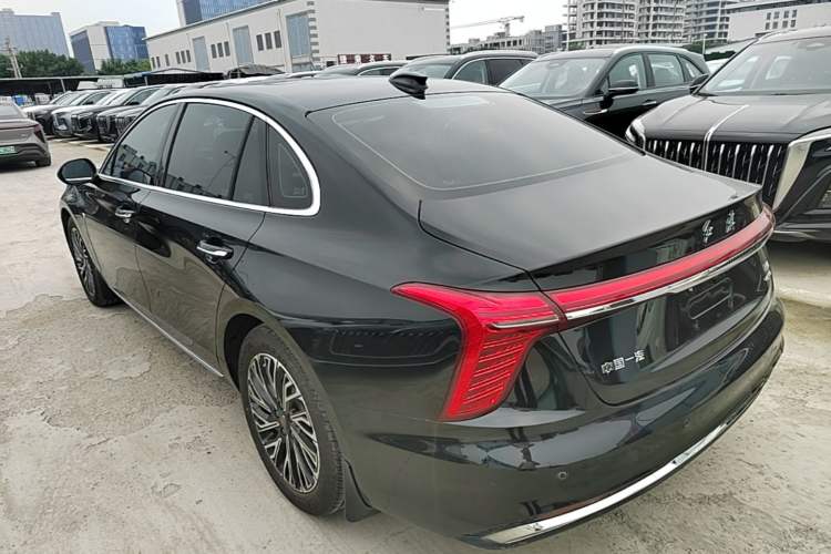 Used Hongqi H5 2024 2.0T Automatic Smart Connect Flagship Edition Rear Left 45 Deg