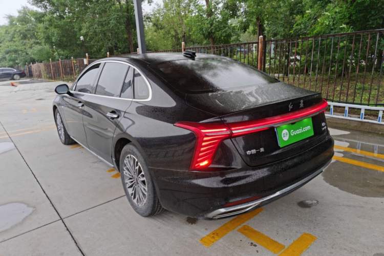 Used Hongqi H5 2024 1.5T DCT Smart Connect Flagship Edition Rear Left 45 Deg