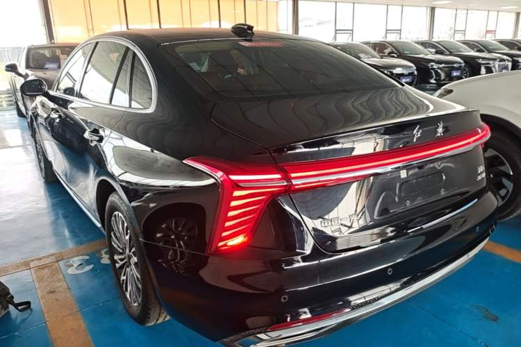 Used Hongqi H5 2024 1.5T DCT Smart Connect Flagship Edition Rear Left 45 Deg