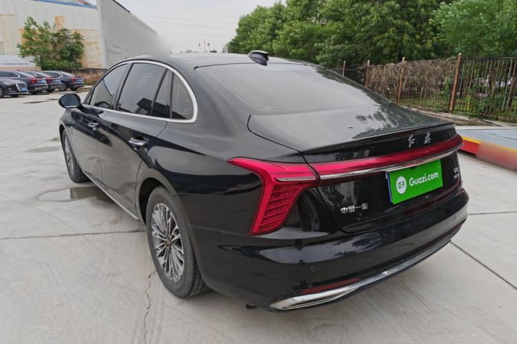 Used Hongqi H5 2024 1.5T DCT Smart Connect Flagship Edition Rear Left 45 Deg